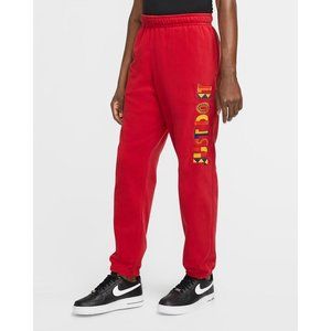 Nike Just Do It Red Reissue Fleece pants sweatpant